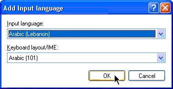 Confirm The Language